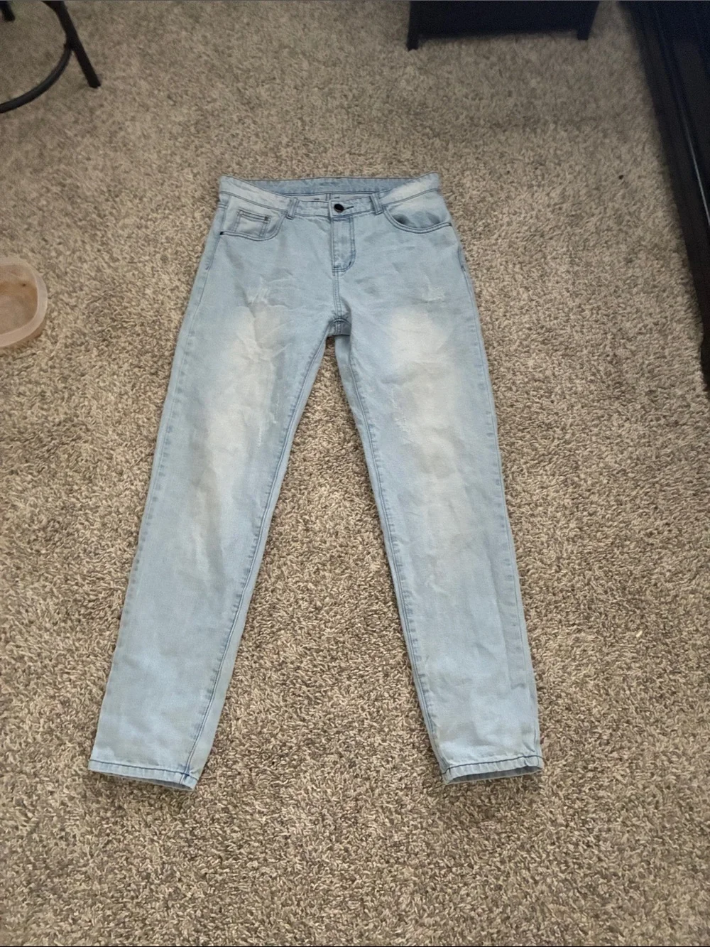 Light Blue Men's Slim Fit Jeans